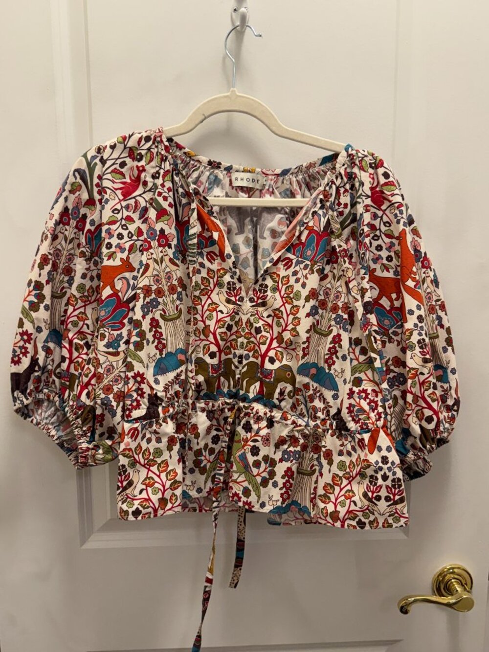 Colorful Rhode Top, Size M